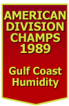 1989 American Division Champions