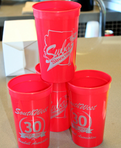 logo cups
